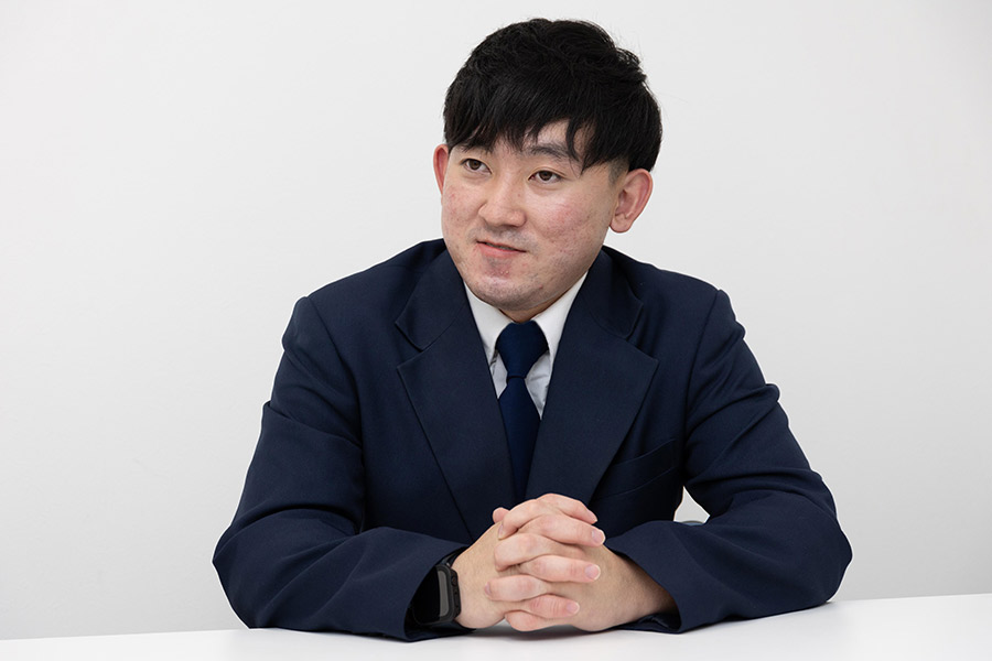 運転士 M.Y. インタビューの様子1