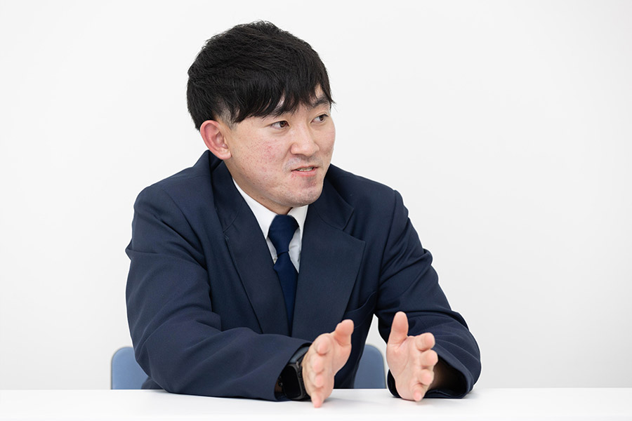 運転士 M.Y. インタビューの様子2