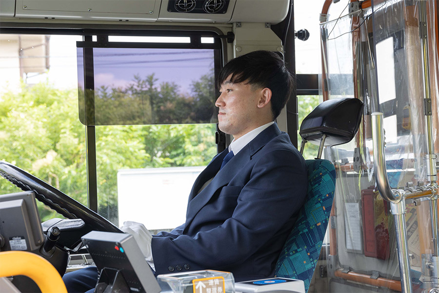 運転士 M.Y. インタビューの様子3