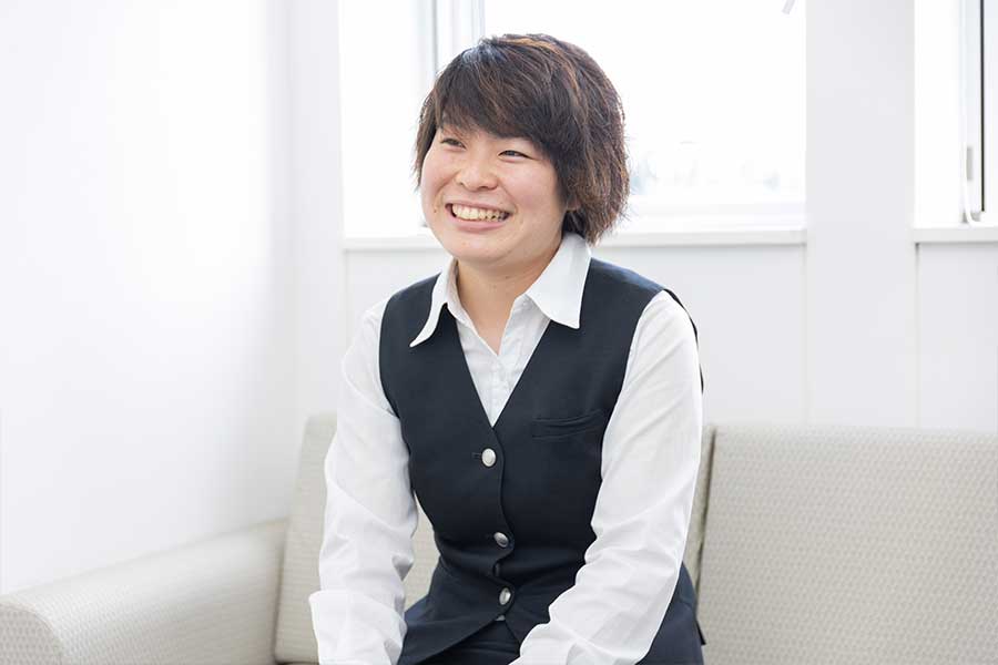 総合職 営業所勤務 I.N. インタビューの様子1