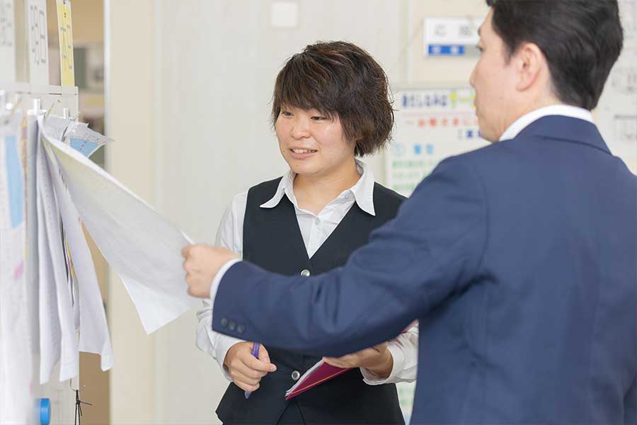 総合職 営業所勤務 I.N. インタビューの様子4