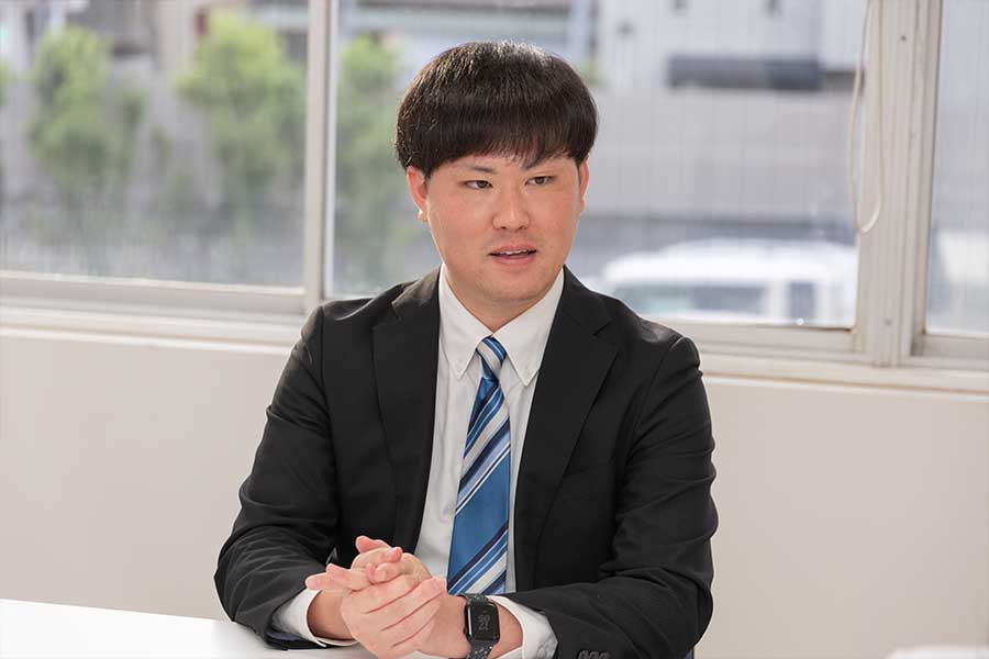 総合職 本社勤務 F.T. インタビューの様子2