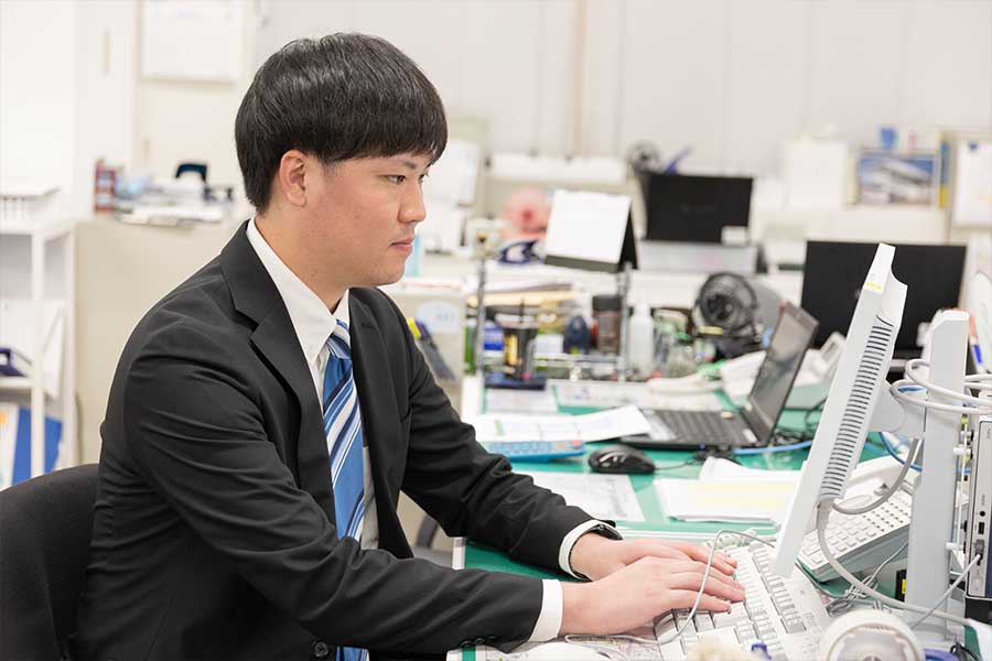 総合職 本社勤務 F.T. インタビューの様子3