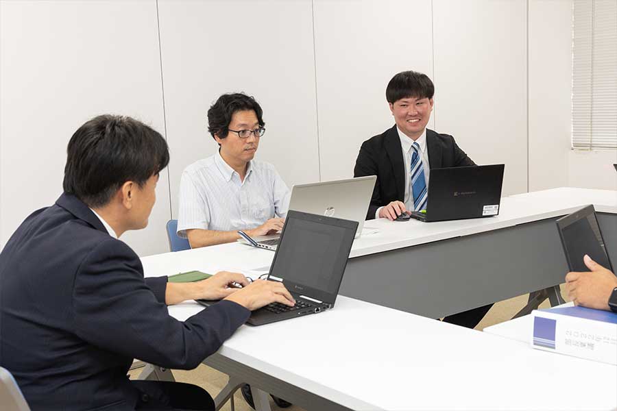 総合職 本社勤務 F.T. インタビューの様子4